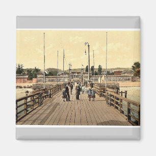 Beach, Zoppot, West Prussia, Germany (i.e., Sopot, Magnet