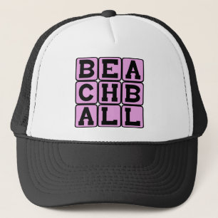Beachball, Beach Toy Trucker Hat