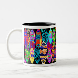 Beachboys Surfin' USA Two-Tone Coffee Mug