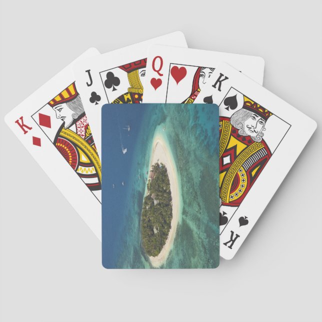 Beachcomber Island Resort, Fiji Playing Cards (Back)