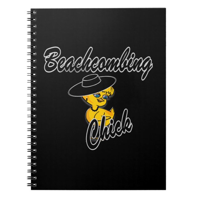 Beachcombing Chick #4 Notebook (Front)