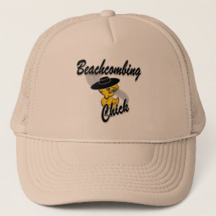 Beachcombing Chick #4 Trucker Hat