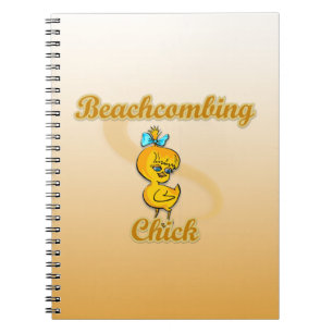 Beachcombing Chick Notebook