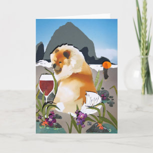 BEACHCOMBING IN STYLE CARD