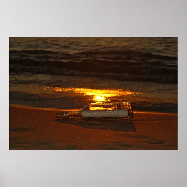 Beached Bottle Poster (Front)