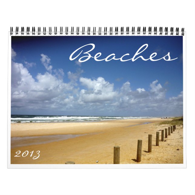 beaches 2013 calendar (Cover)