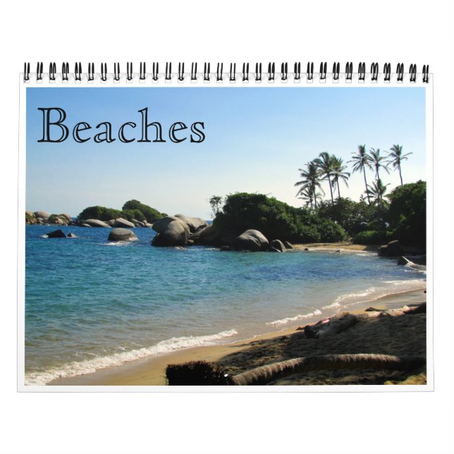 beaches 2026 calendar (Cover)