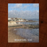 Beaches at Broadstairs in Kent Jigsaw Puzzle<br><div class="desc">A landscape showing cliffs and sandy beaches at Broadstairs in Kent,  England. Broadstairs is a seaside town on the Isle of Thanet.</div>