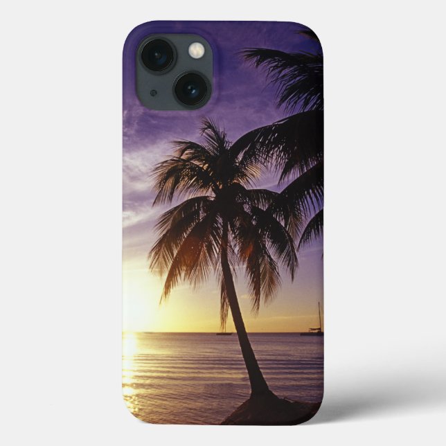 Beaches at Negril, Jamaica Case-Mate iPhone Case (Back)