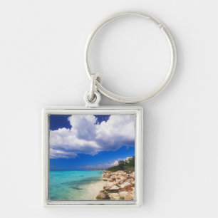 Beaches, Barahona, Dominican Republic, 2 Key Ring