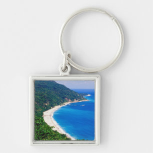 Beaches, Barahona, Dominican Republic, Key Ring
