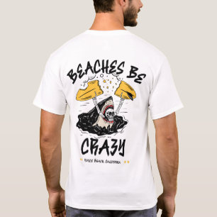 Beaches Be Crazy Shark by Salty AF T-Shirt