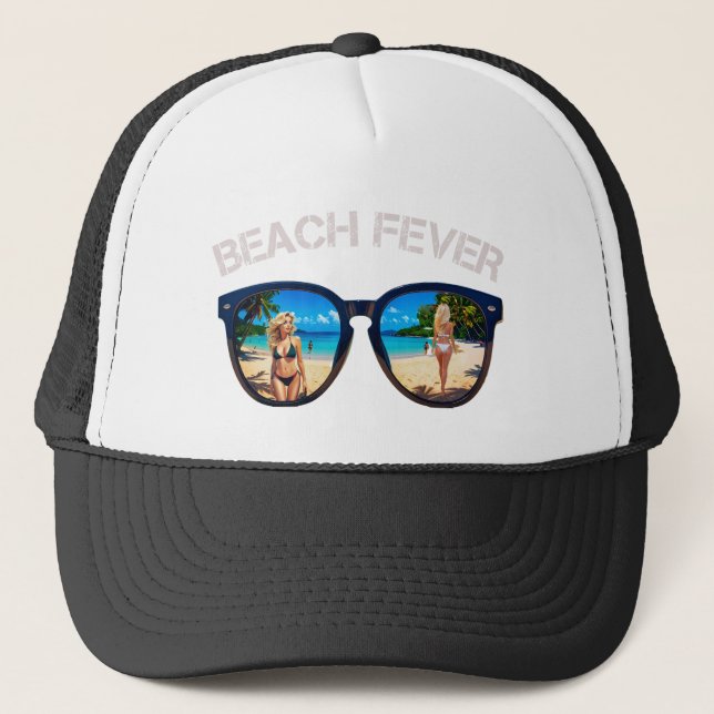 BEACHES --BEACH  FEVER TRUCKER HAT (Front)