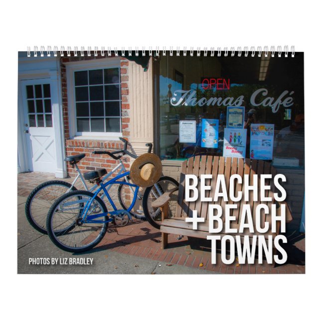 Beaches & Beach Towns Calendar (Cover)