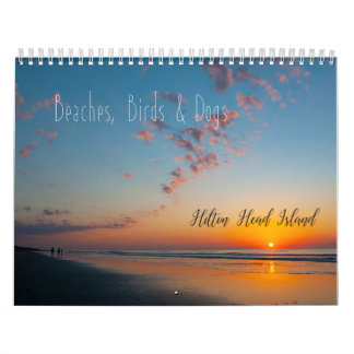 Beaches, Birds & Dogs on Hilton Head Island Calendar