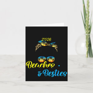 Beaches booze and besties girls trip 2026 florida card