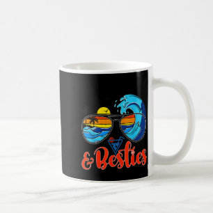 Beaches booze and besties girls trip 2026 florida coffee mug
