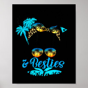 Beaches booze and besties girls trip 2026 florida poster