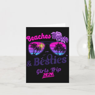 Beaches booze besties girls trip 2026 florida card