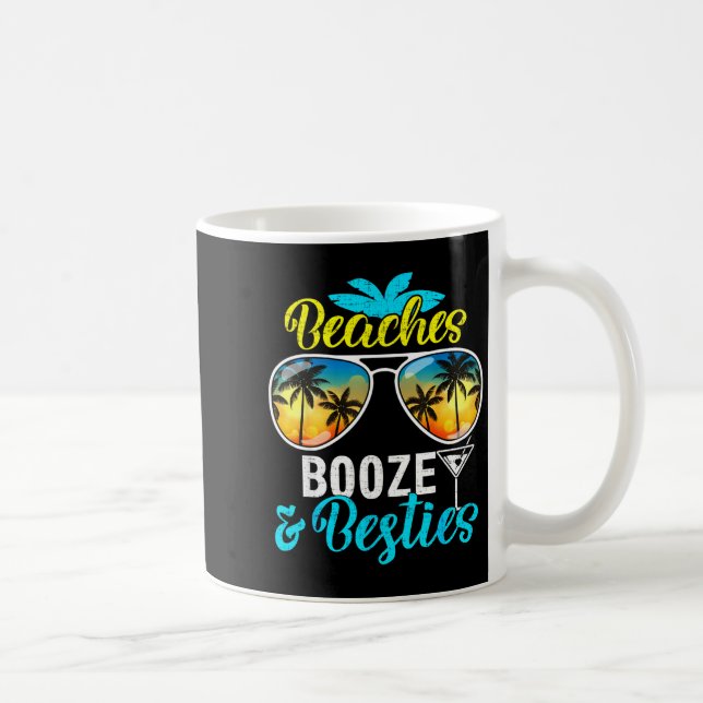 Beaches booze besties girls trip 2026 florida coffee mug (Right)