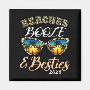 Beaches booze besties girls trip 2026 florida magnet