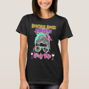 Beaches Booze Besties Girls Trip Spring Break T-Shirt