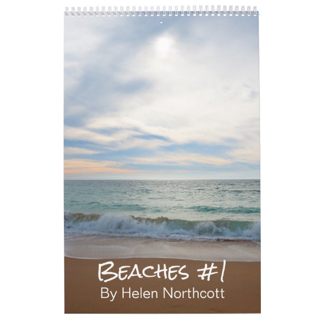 Beaches Calendar #1 (Medium A3) (Cover)