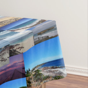 Beaches In Australia Photo Collage, Tablecloth