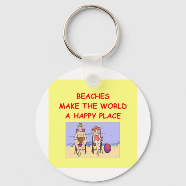 beaches key ring (Front)