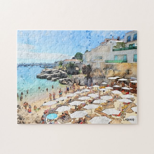 Beaches of Cascais, Portugal  Jigsaw Puzzle (Horizontal)