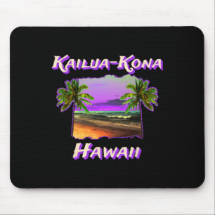 Beaches Of Kailua-kona Hawaii 1  Mouse Pad