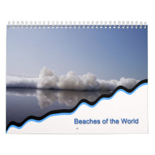 beaches of the world calendar