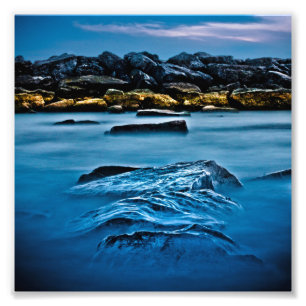 Beaches Park Breakwall 4 Photo Print