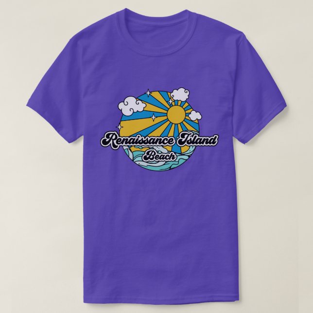 Beaches Renaissance Island Beach T-Shirt (Design Front)
