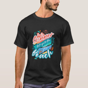 Beaches Retro Beach Vacation Summer Quote 1 T-Shirt