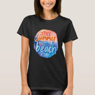 Beaches Retro Beach Vacation Summer Quote 2 T-Shirt