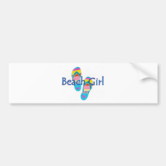 beachgirl bumper sticker