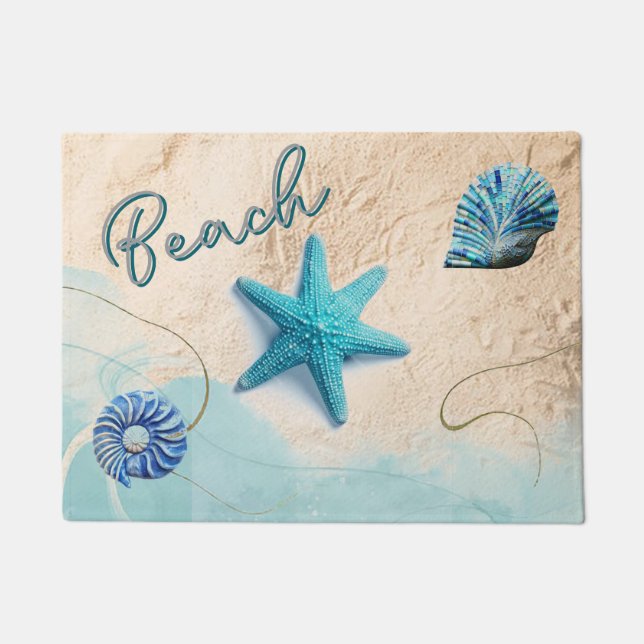 Beaching It Doormat (Front)