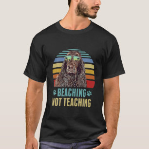 Beaching Not Teaching Funny Boykin Spaniel Dog Sum T-Shirt