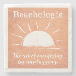 Beachologie Energise While Unplugging Coaster