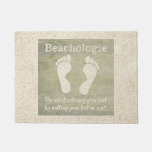 Beachologie Restoring Your Soul Footprint Door Mat