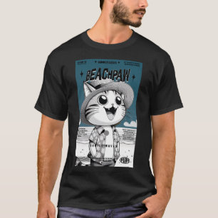 Beachpaw Summer Siesta - Ultimate Sunny Days Cat T-Shirt