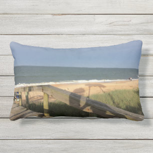 Beachside Stairs Lumbar Cushion