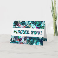 Beachy Aqua Blue Faux Sequins