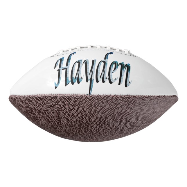 Beachy Hayden Name, Football (Rotated 270)