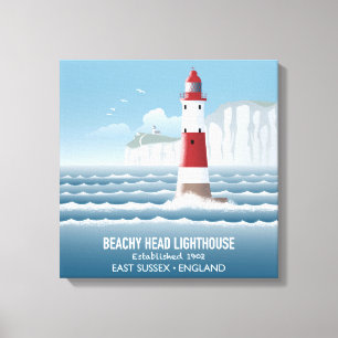 Beachy Head Lighthouse Canvas Print