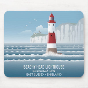 Beachy Head Lighthouse Mouse Pad