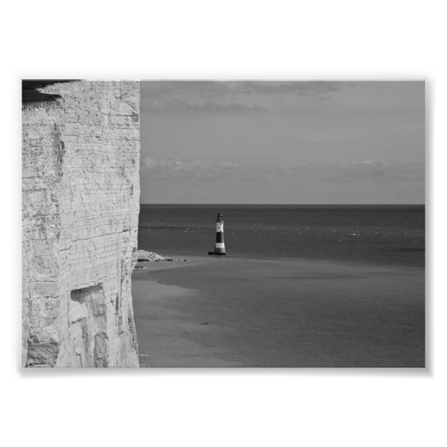 Beachy Head Photo Card Print (Front)