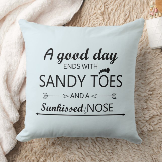 Beachy Home Decor Cushion (Blanket)