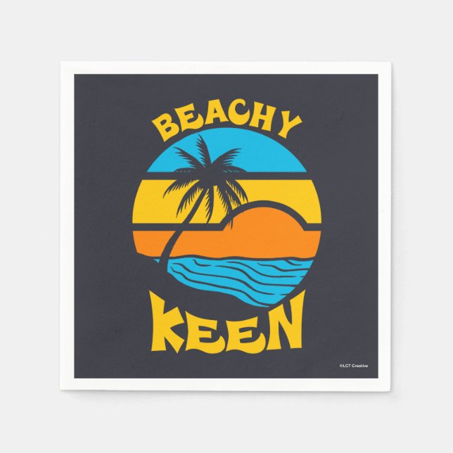 Beachy Keen Napkin (Front)